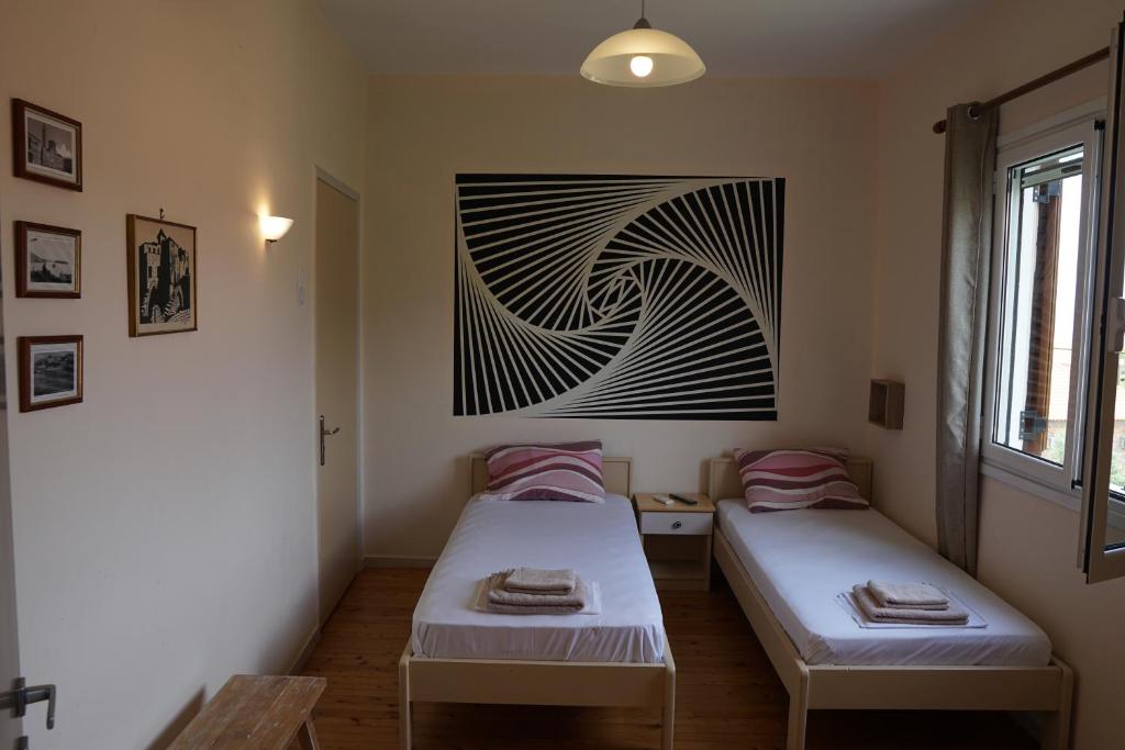 Posteľ alebo postele v izbe v ubytovaní Sea And Sun apartments 303 Ιδιωτικό διαμέρισμα