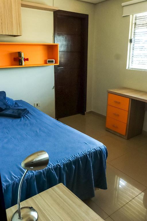 Postel nebo postele na pokoji v ubytování Alojamiento compartido céntrico en Asunción
