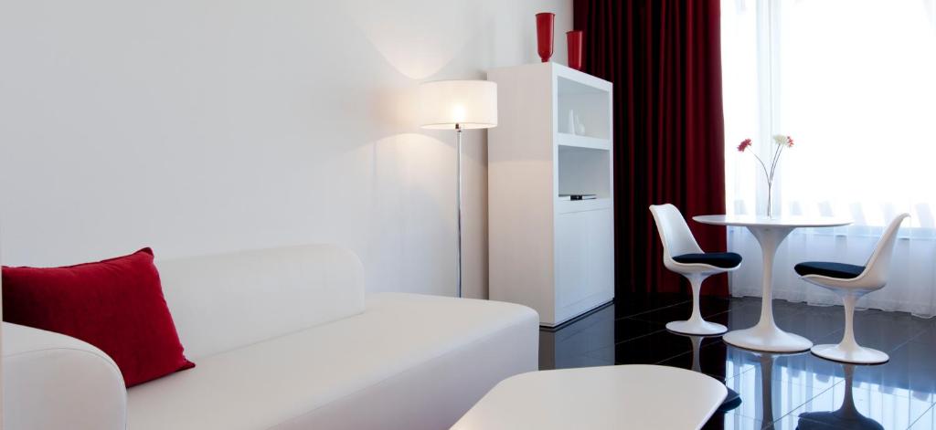 אזור ישיבה ב-Hotel Porta Fira 4* Sup