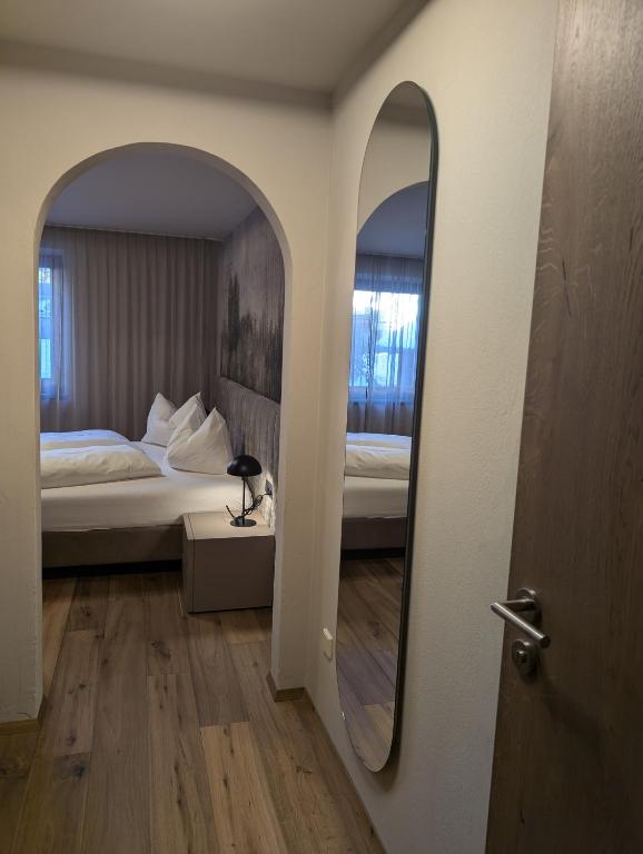 Posteľ alebo postele v izbe v ubytovaní Sport Hotel Wildgall