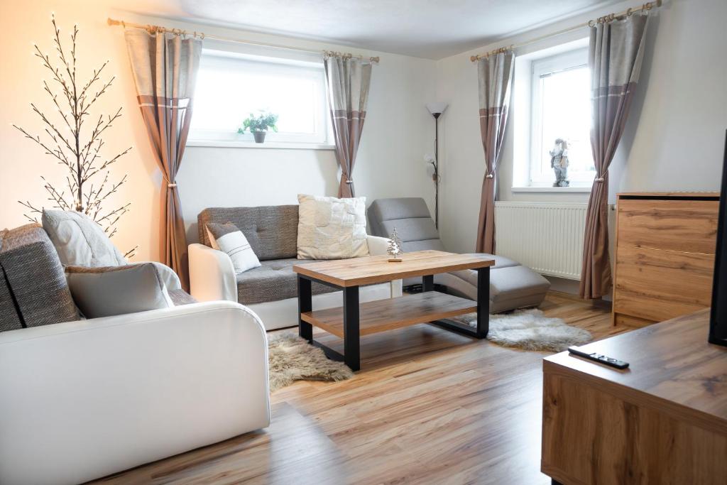 Posezení v ubytování Apartmán Filip&Luky