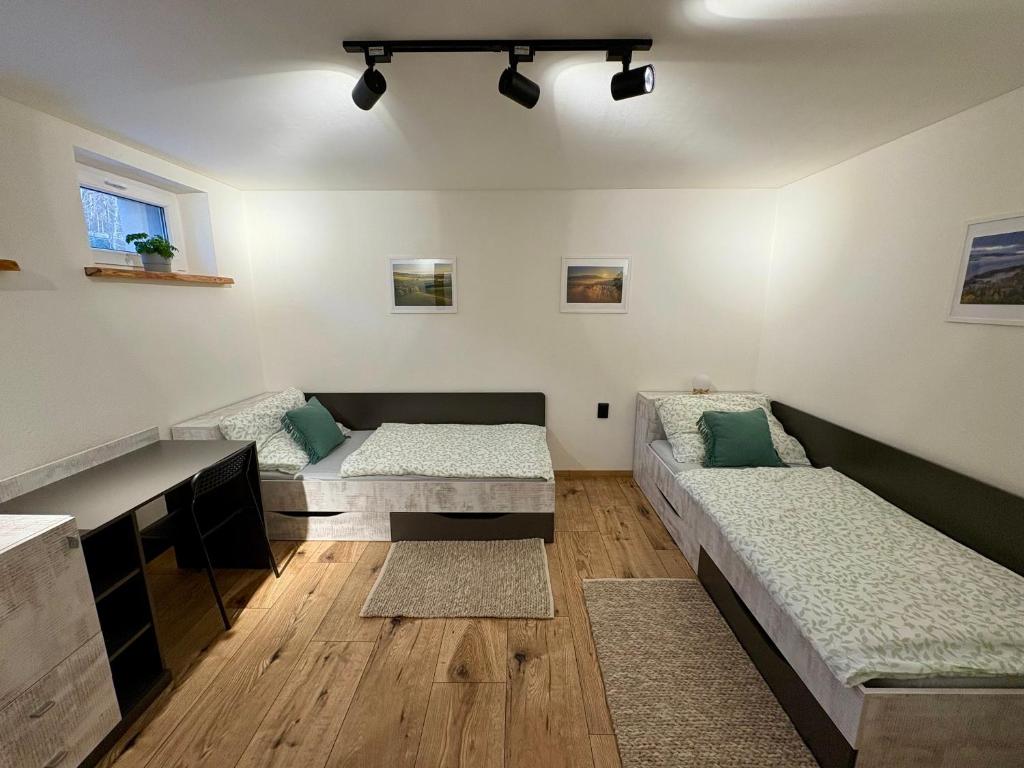 Posezení v ubytování Apartmány Faunapark