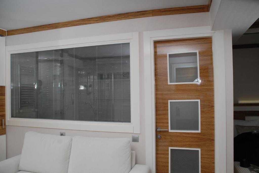 TV a/nebo společenská místnost v ubytování Oglakcioglu Park Boutique Hotel