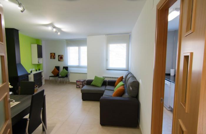 Posedenie v ubytovaní Apartament Bagà