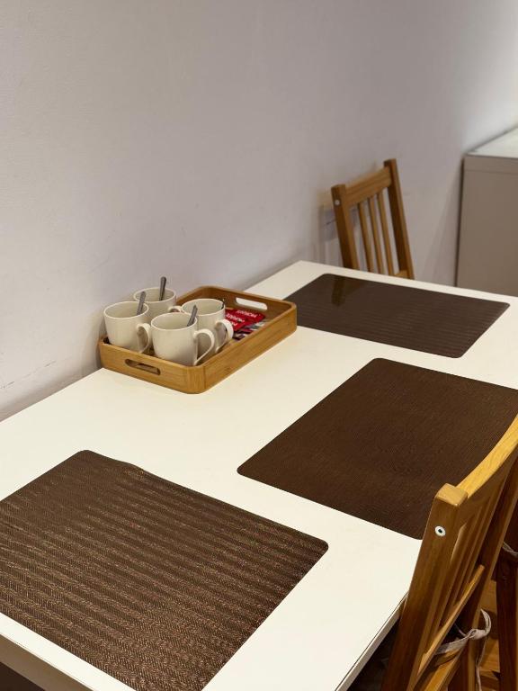 Postel nebo postele na pokoji v ubytování ESA Home