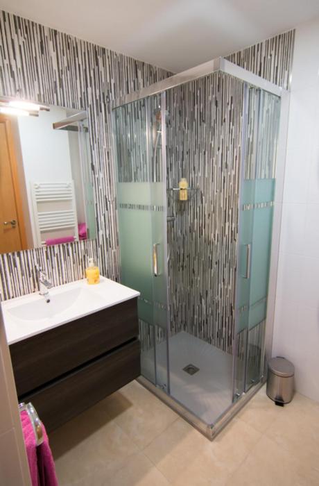 Kúpeľňa v ubytovaní Apartament Bagà