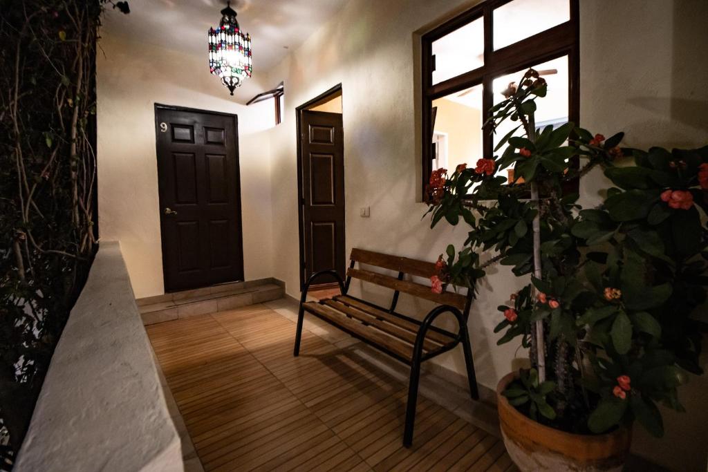 Posezení v ubytování Hotel Casa San Miguel