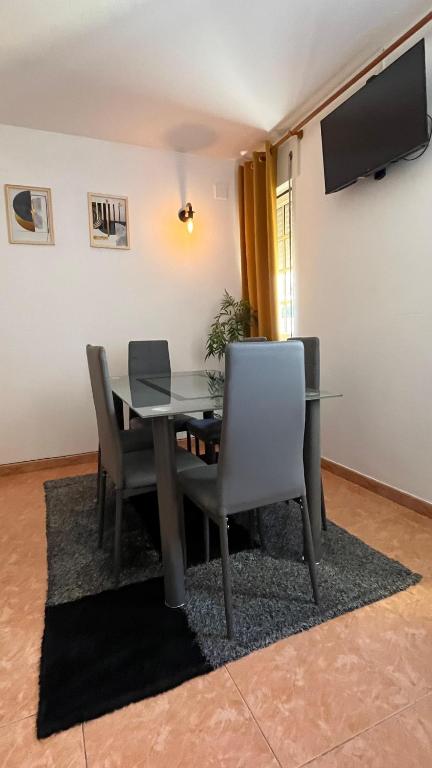 TV a/nebo společenská místnost v ubytování Areal Guest House
