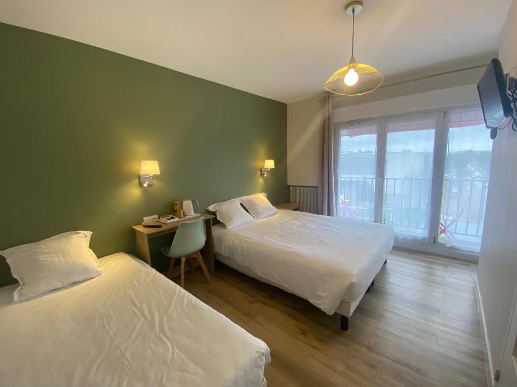 Hotel de Bretagne - Driepersoonskamer