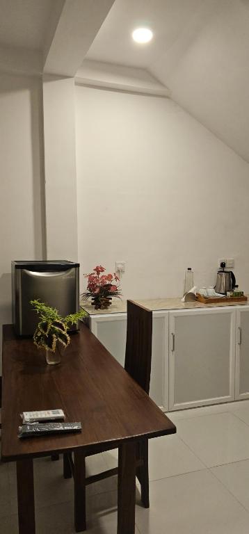 Kuchyň nebo kuchyňský kout v ubytování VThree Family House