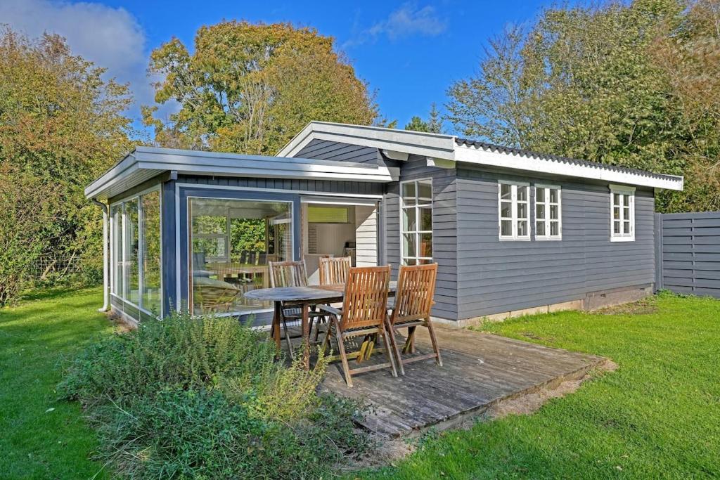 Zahrada ubytování Sommerhus i nærheden af strand og skov