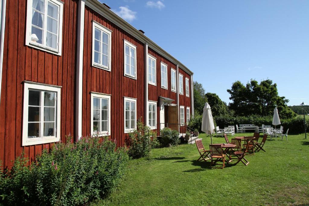 Zahrada ubytování Frägsta Hälsingegård B&B