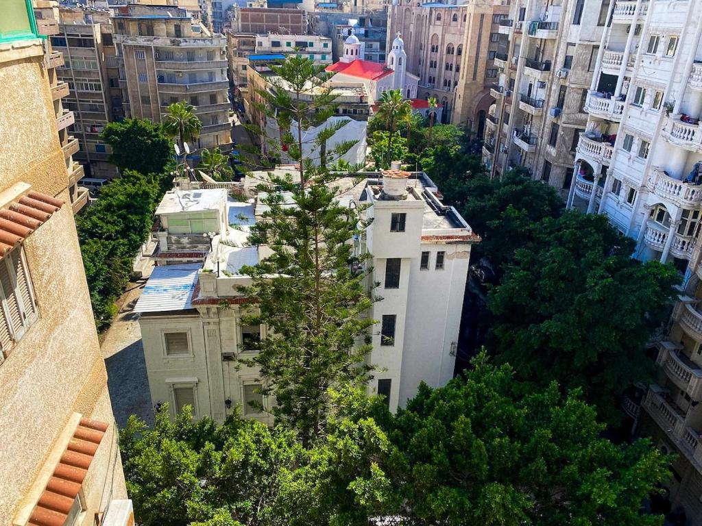 Budova, kde se apartmán nachází