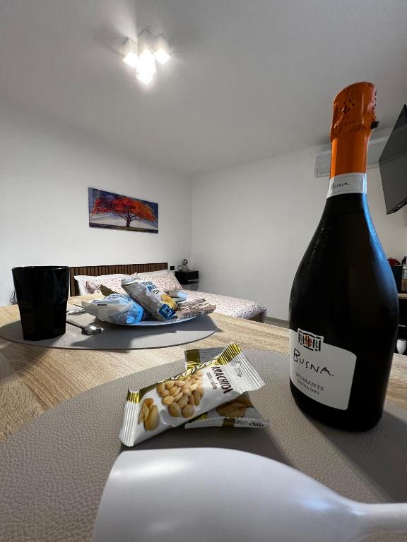 Nápoje v ubytování The One Malpensa Rooms