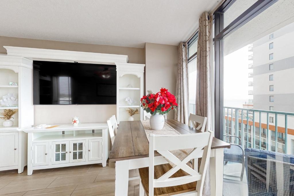 Sjónvarps- og/eða afþreyingartæki á Sand Dunes Resort 2751
