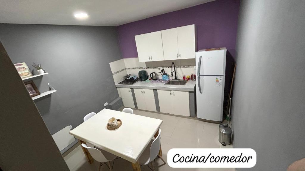 Køkken eller tekøkken på LA Margarita