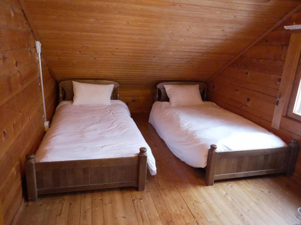 Postel nebo postele na pokoji v ubytování green bell