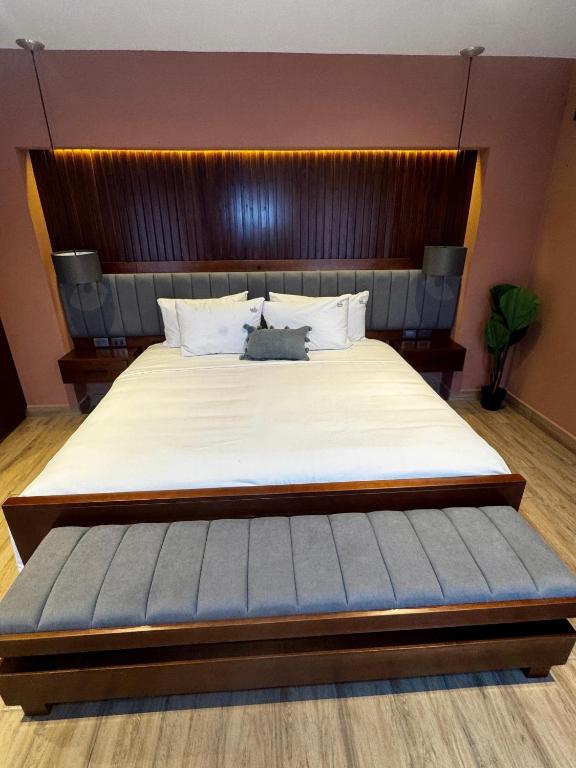 Postel nebo postele na pokoji v ubytování Parador Margarita
