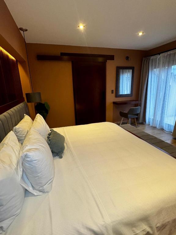Postel nebo postele na pokoji v ubytování Parador Margarita