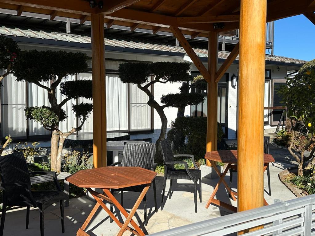 Balkón nebo terasa v ubytování Friendly Guest House Kawakin