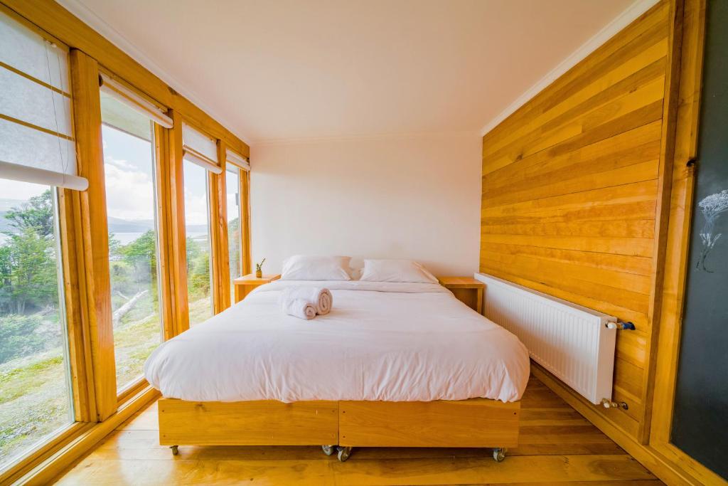 Voodi või voodid majutusasutuse Errante Ecolodge toas