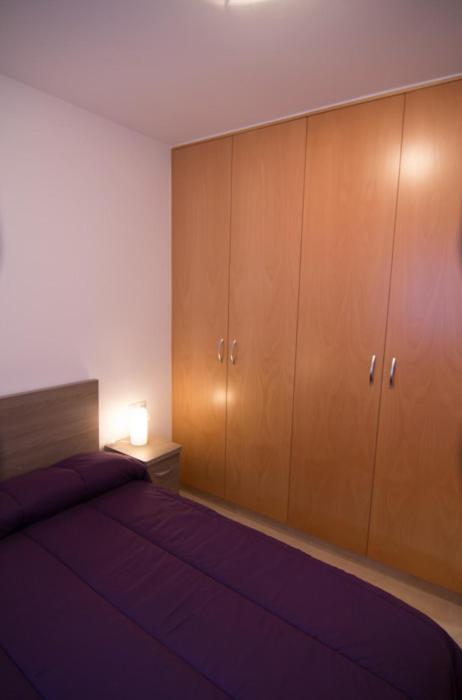 Posteľ alebo postele v izbe v ubytovaní Apartament Bagà