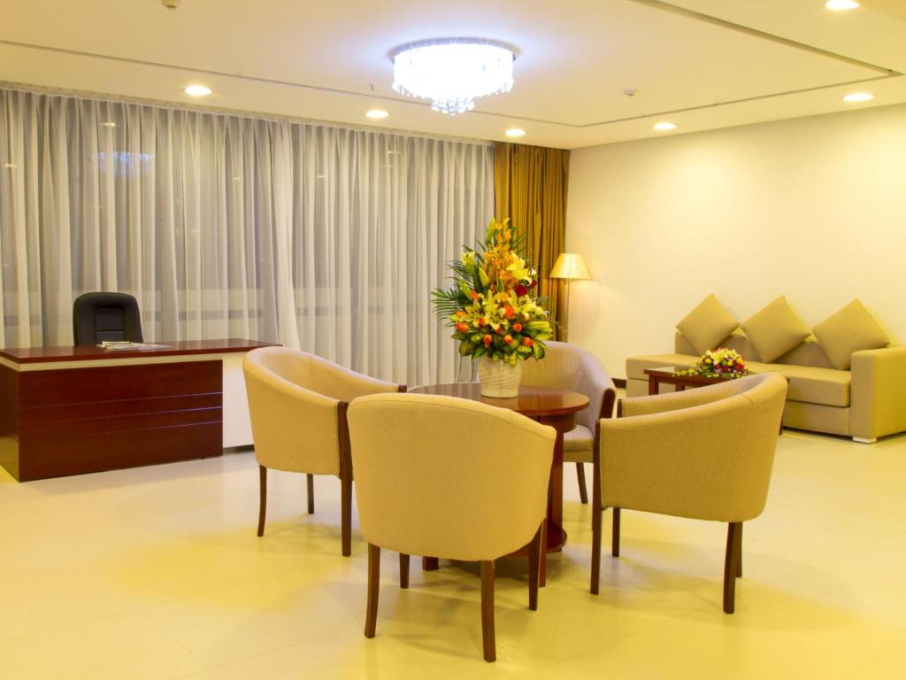 Posezení v ubytování Da Nang Han River Hotel