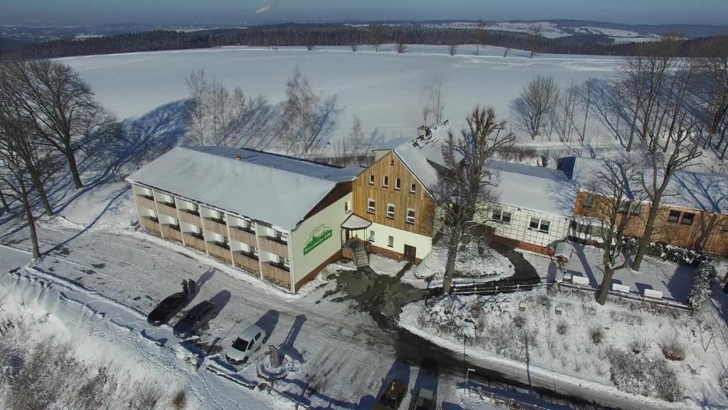 Landgasthof Dittersdorfer Höhe v zimě