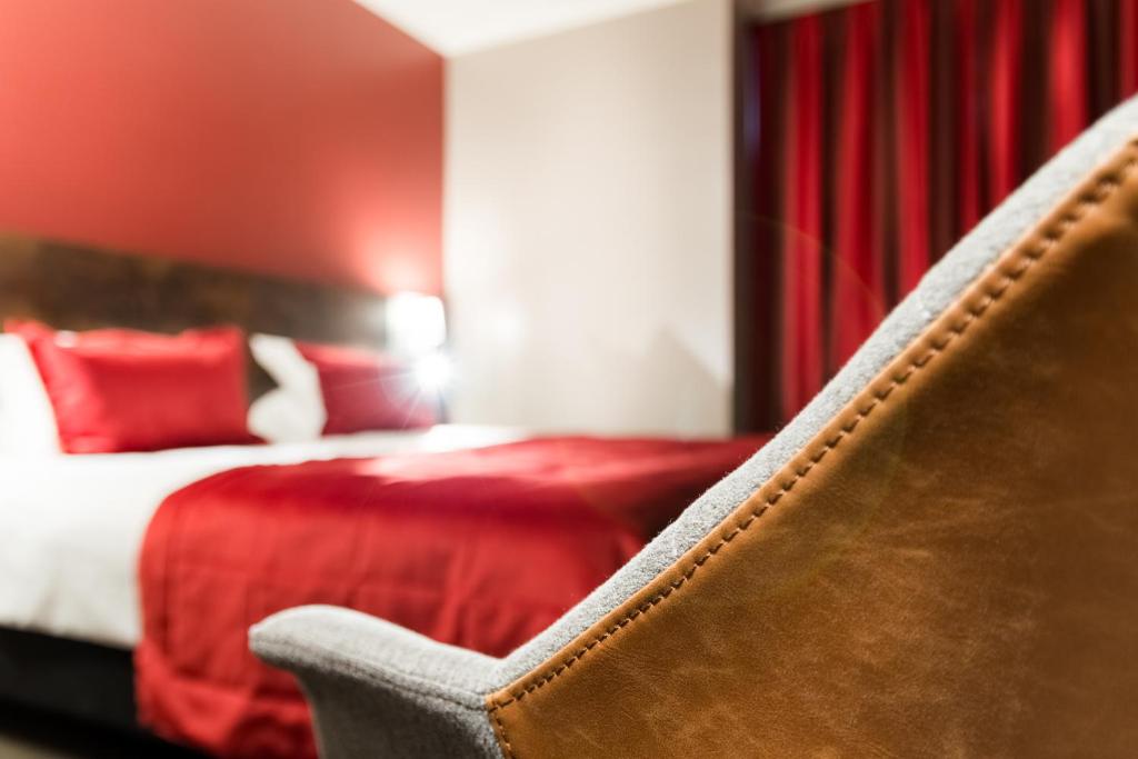 Postel nebo postele na pokoji v ubytování Martin's Brussels EU