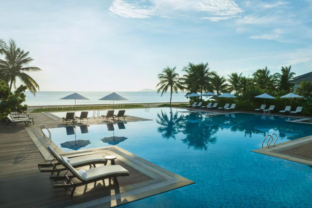Bazén v ubytování Danang Marriott Resort & Spa, Non Nuoc Beach Villas nebo v jeho okolí