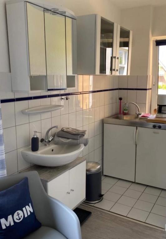 Kuchyň nebo kuchyňský kout v ubytování Haus Mira