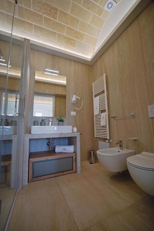Koupelna v ubytování Resort San Giacomo con Piscina