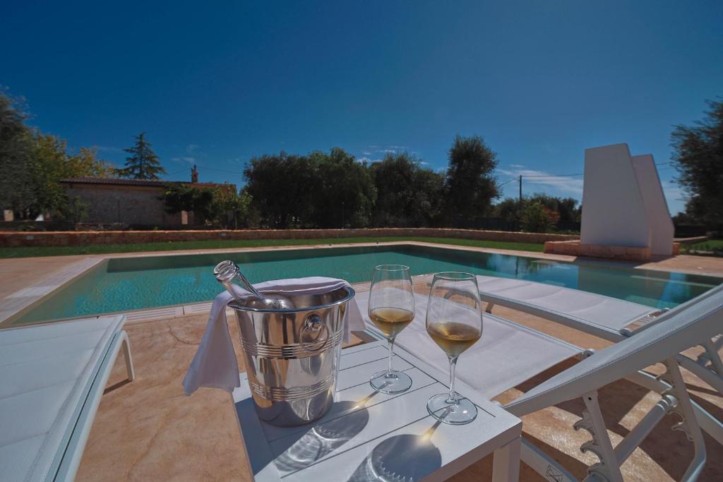 Bazén v ubytování Resort San Giacomo con Piscina nebo v jeho okolí