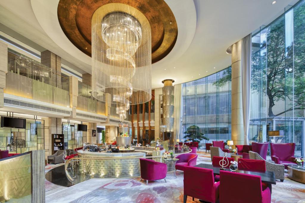 Restaurace v ubytování Dongguan Royal Garden Hotel