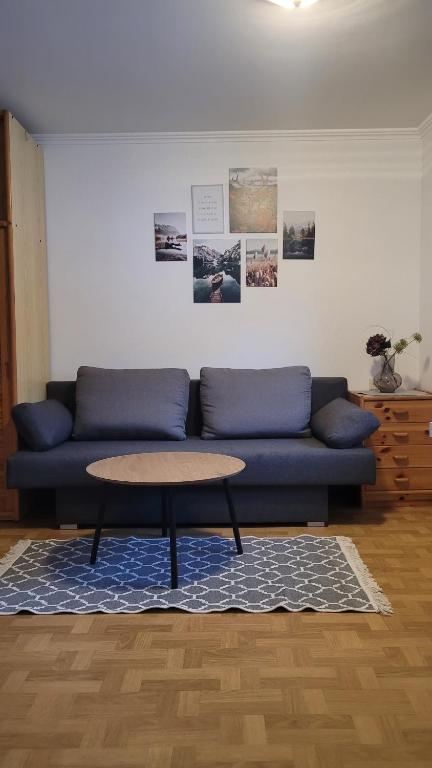 Posezení v ubytování Ferienwohnung Mitterdiel