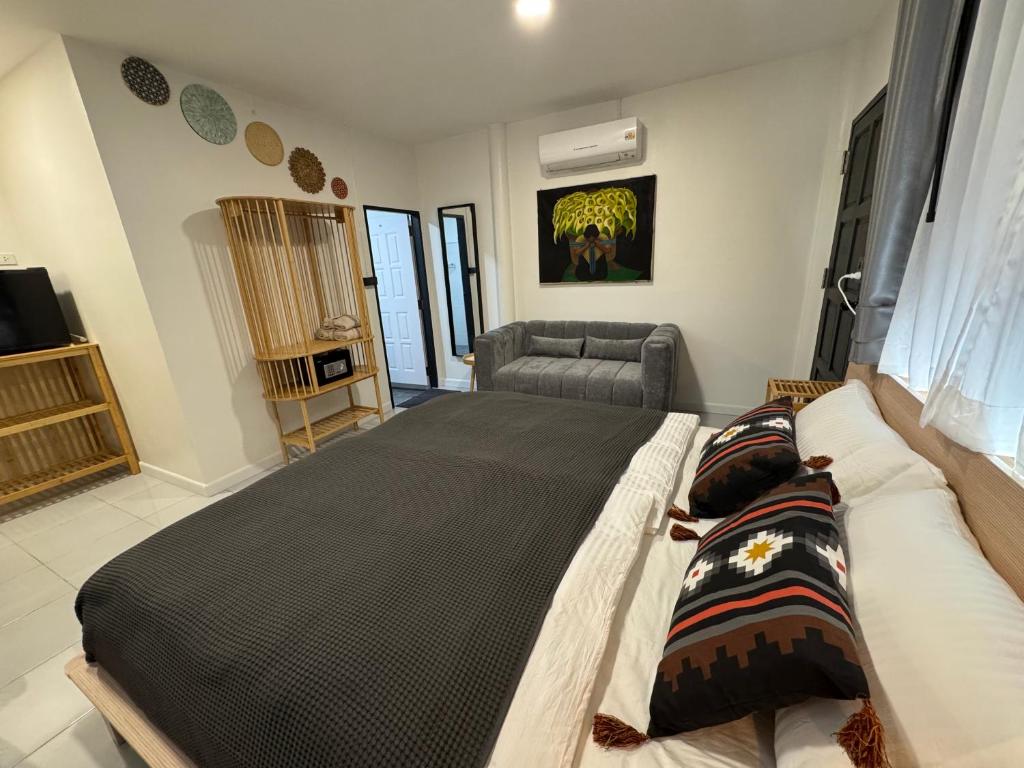 Postel nebo postele na pokoji v ubytování 7Senses Resort