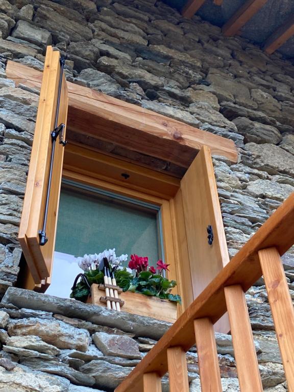 Balcone o terrazza di BAITA GHITIN