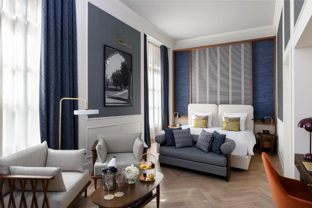 Setusvæði á Hôtel Métropole Genève