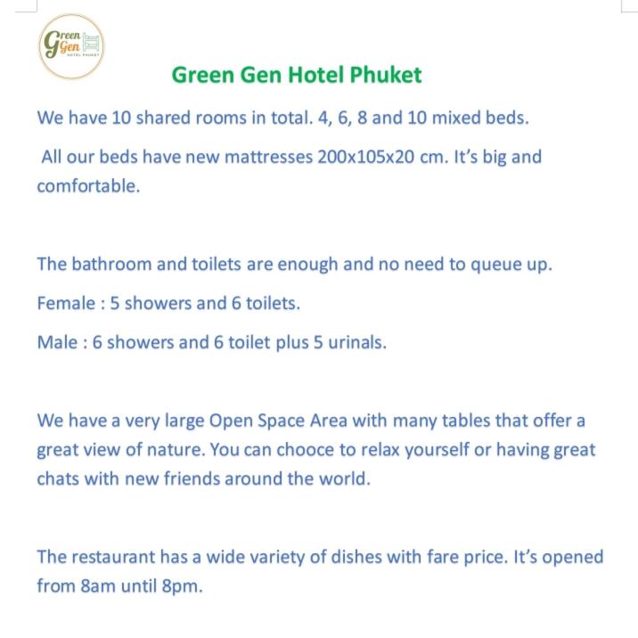 Fotografie z fotogalerie ubytování Green Gen Hotel, Mueang Phuket ve městě Phuket