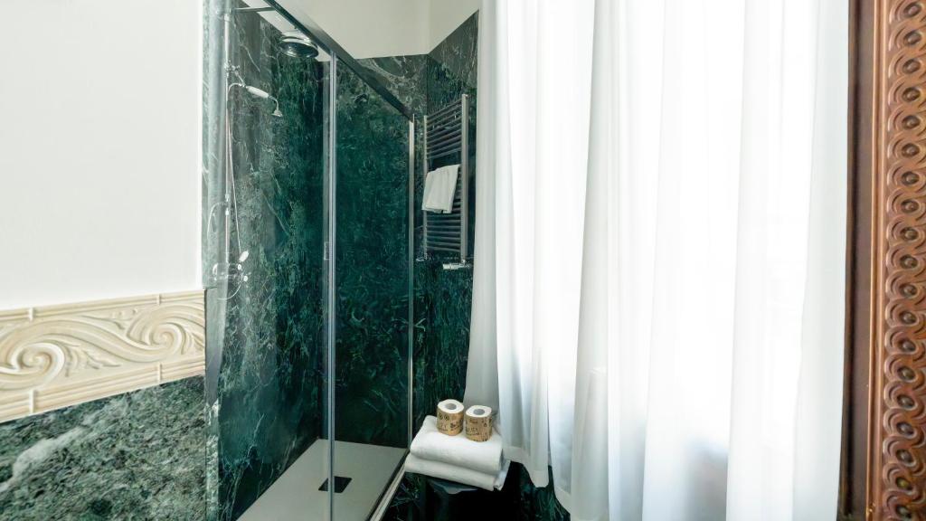 Koupelna v ubytování Hotel Al Ponte Dei Sospiri