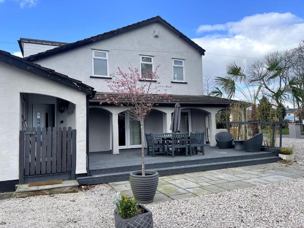 Bygningen som lejligheden ligger i