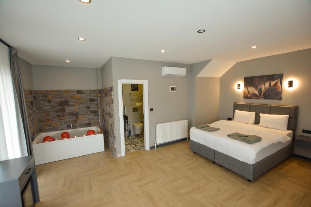 Ağva Casa Rosa Bungalov Otel - Habitación Doble