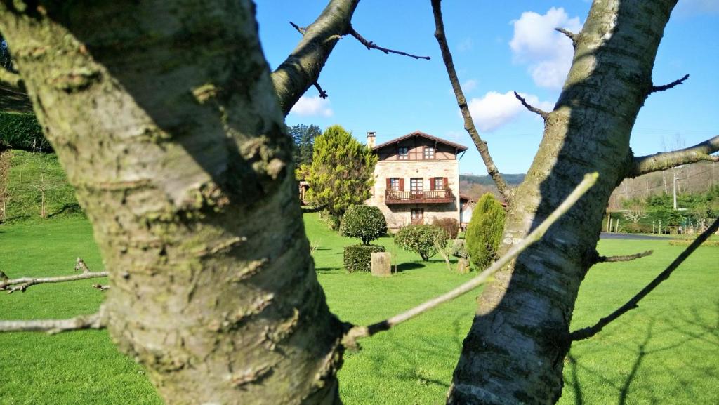 Zahrada ubytování Casa Rural Erdikoetxe