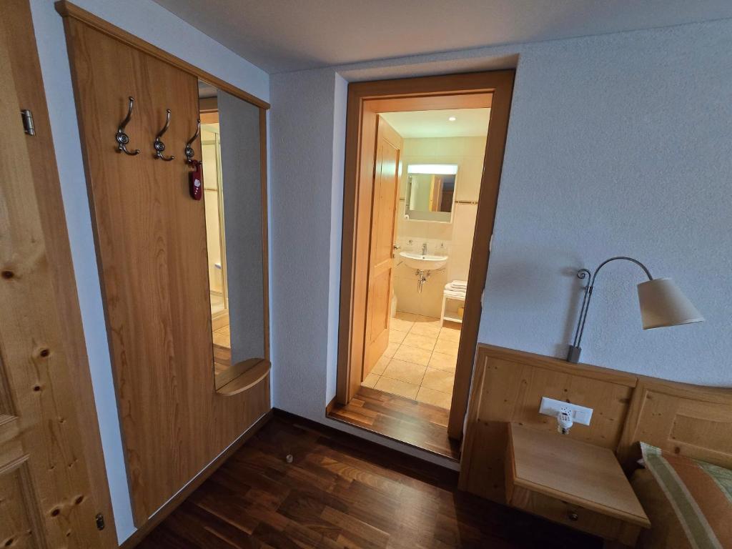 Koupelna v ubytování Haus Engel Gams
