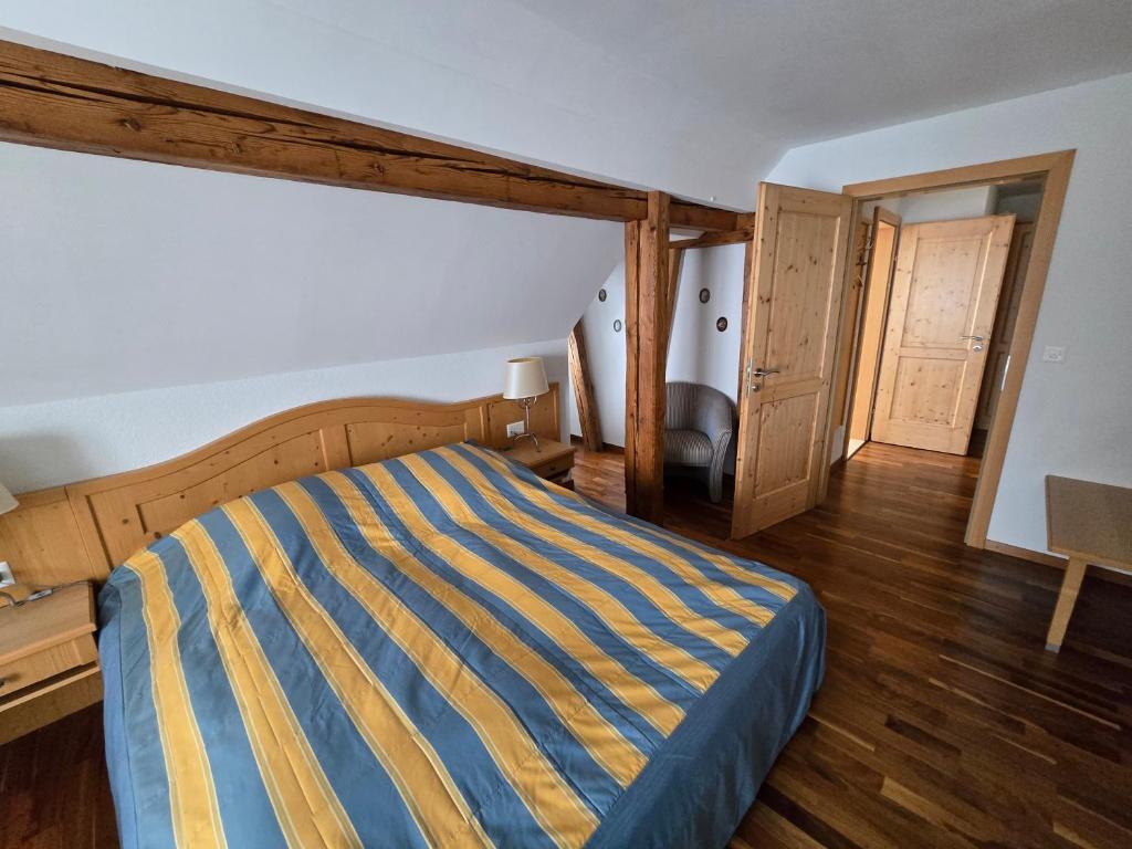 Postel nebo postele na pokoji v ubytování Haus Engel Gams