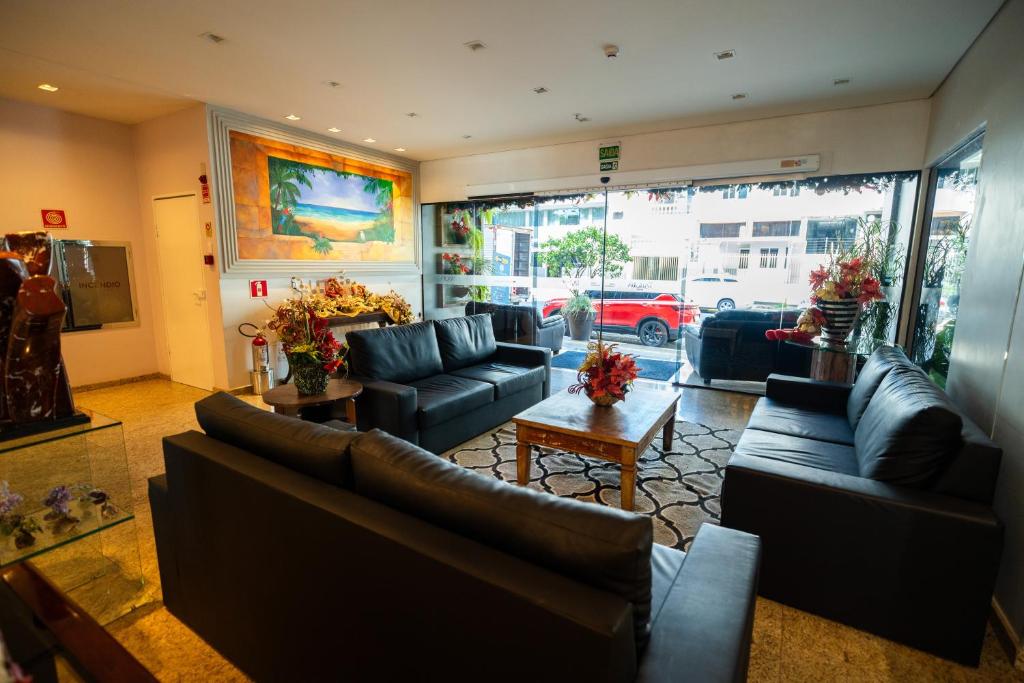 Posezení v ubytování Tarobá Hotel