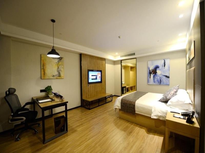 GreenTree Eastern JiangSu Yancheng Administration Center Hotel - Habitación De La Reina Con La Vista