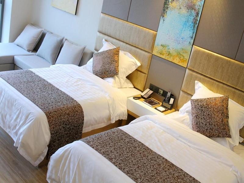 GreenTree Eastern JiangSu Yancheng Administration Center Hotel - Habitación Gemela Con Vista