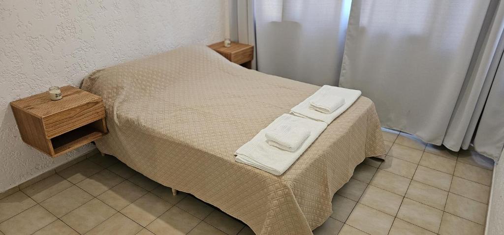 Postel nebo postele na pokoji v ubytování Monoambiente Centro