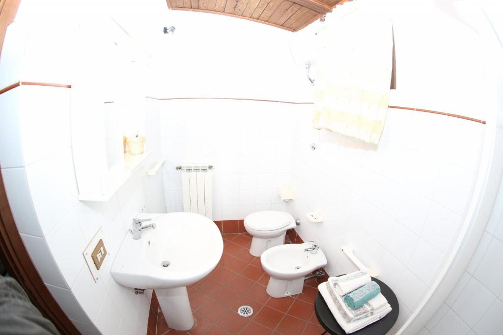 Kúpeľňa v ubytovaní Agriturismo Monte Due Torri